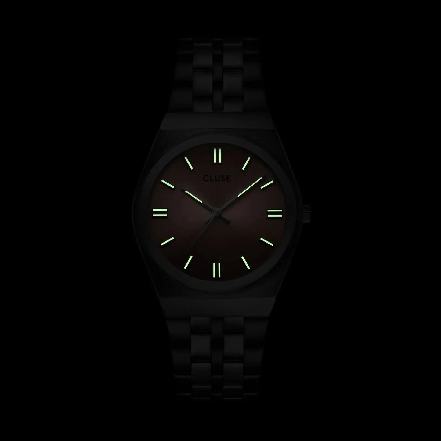 Cluse CW35101 Retro 70's Silver Stainless Steel Bracelet