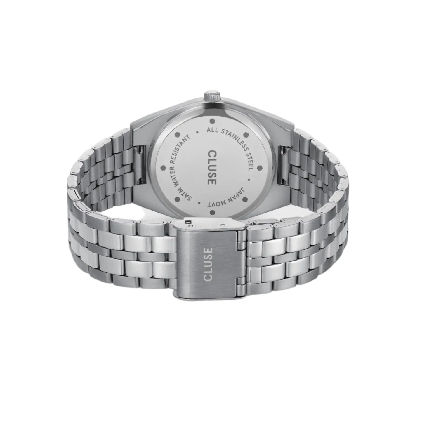 Cluse CW35102 Retro 70's Silver Stainless Steel Bracelet