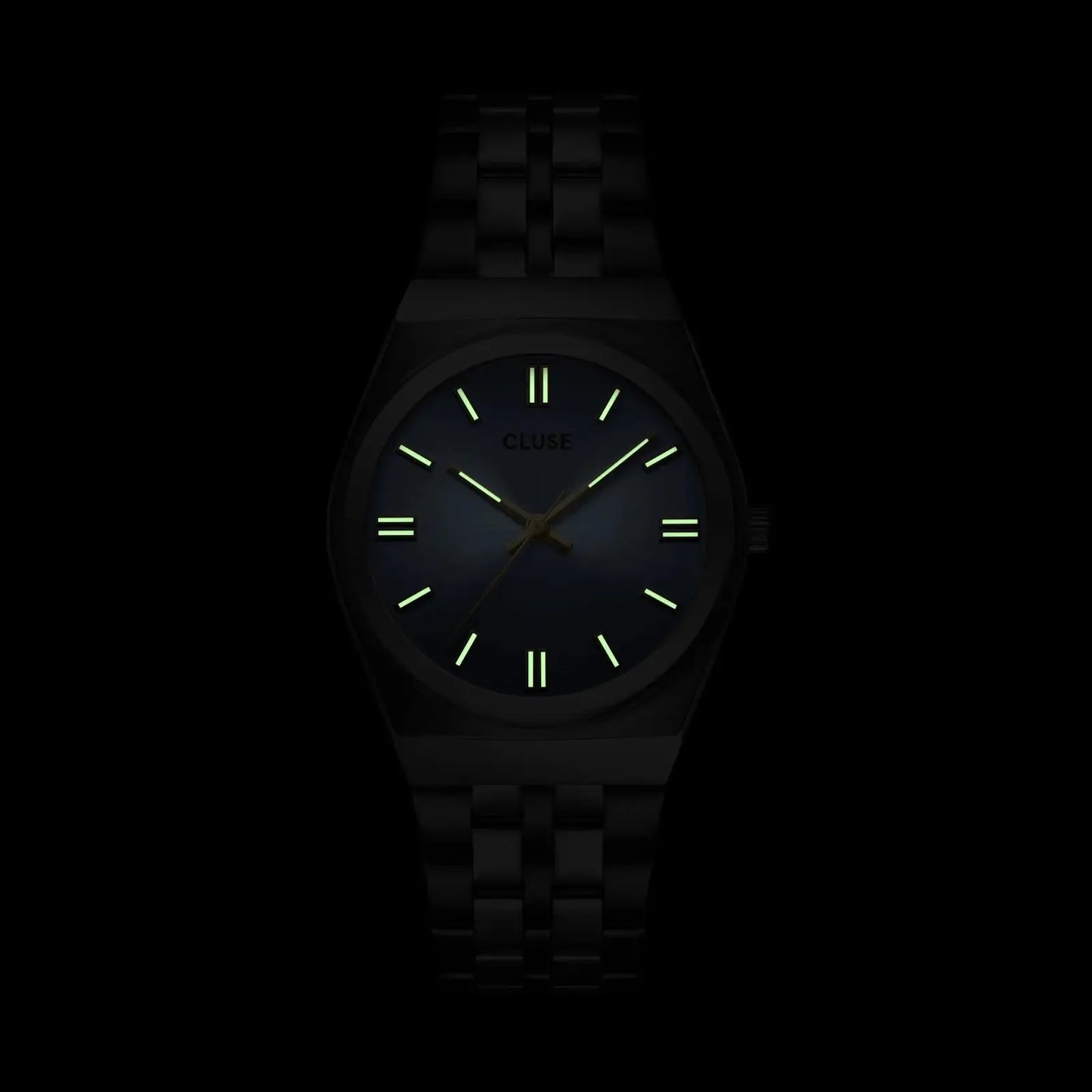 Cluse CW35102 Retro 70's Silver Stainless Steel Bracelet