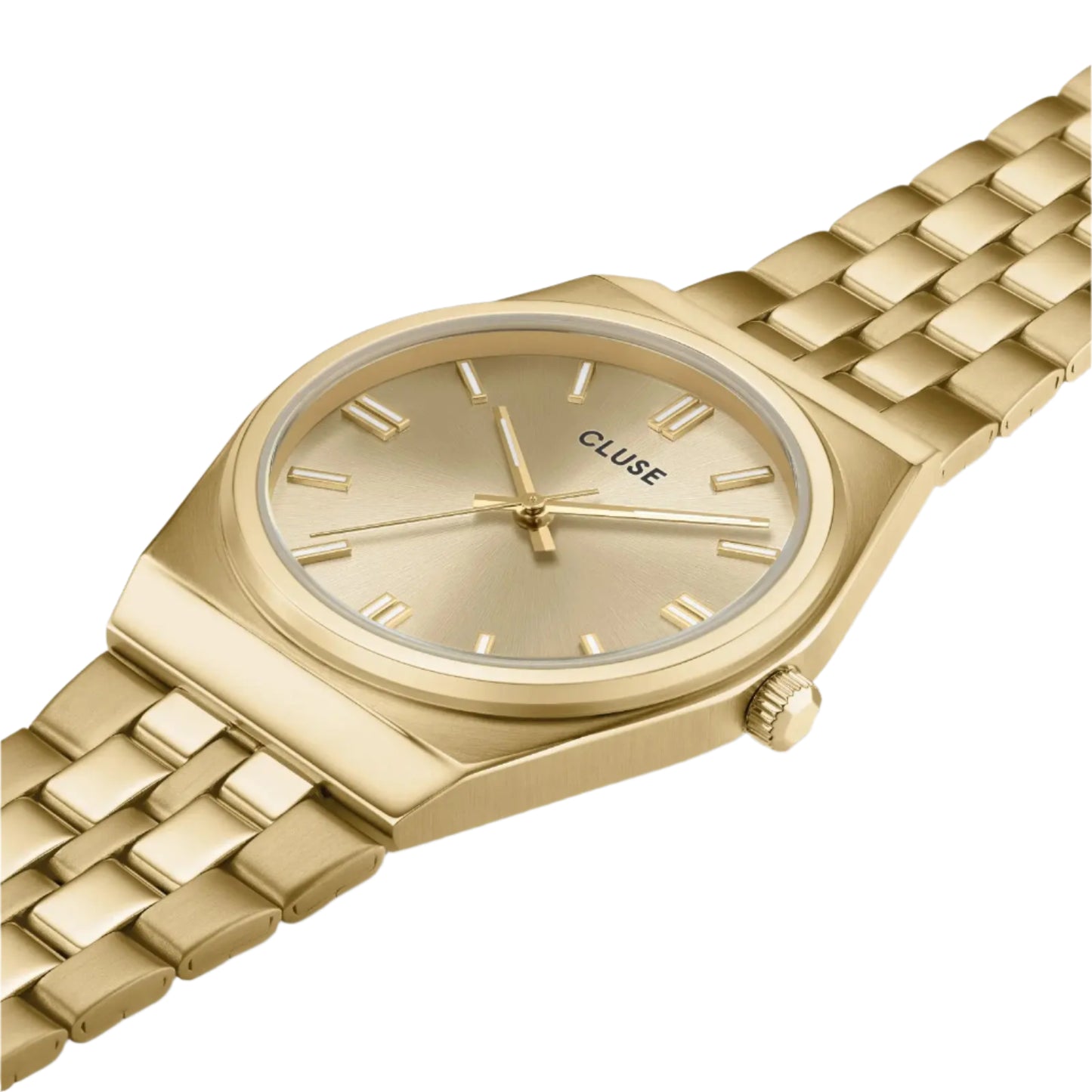 Cluse CW35104 Retro 70's Gold Stainless Steel Bracelet