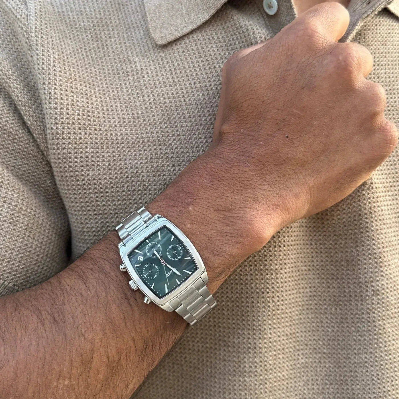 Cluse CW52001 Quartaut Chrono Stainless Steel Bracelet