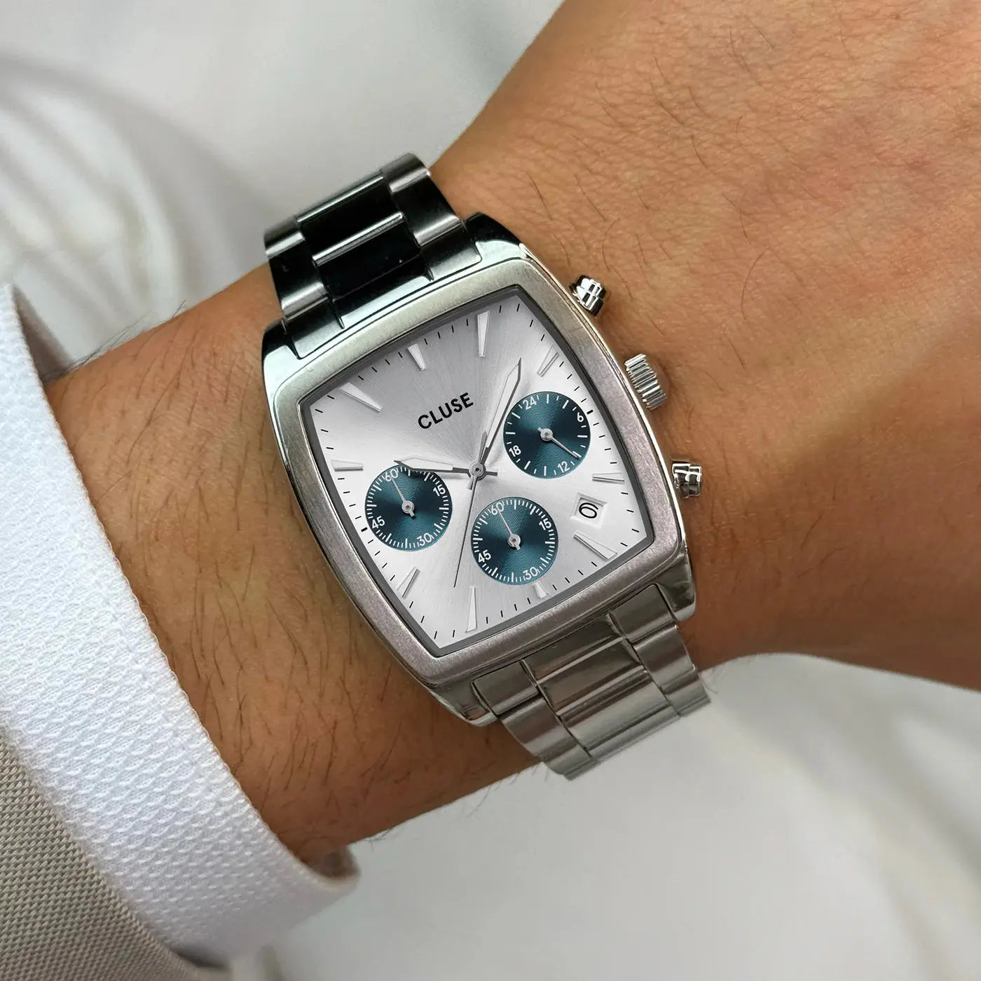 Cluse CW52003 Quartaut Chrono Stainless Steel Bracelet