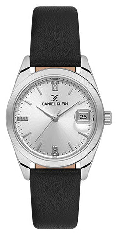 Daniel Klein DK.1.13759-1 Black Leather Strap