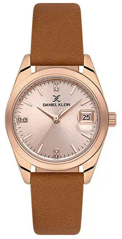Daniel Klein DK.1.13759-6 Brown Leather Strap