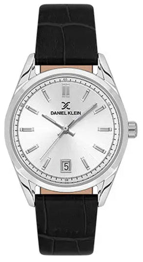Daniel Klein DK.1.13770-1 Black Leather Strap