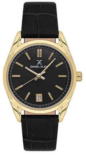 Daniel Klein DK.1.13770-2 Black Leather Strap