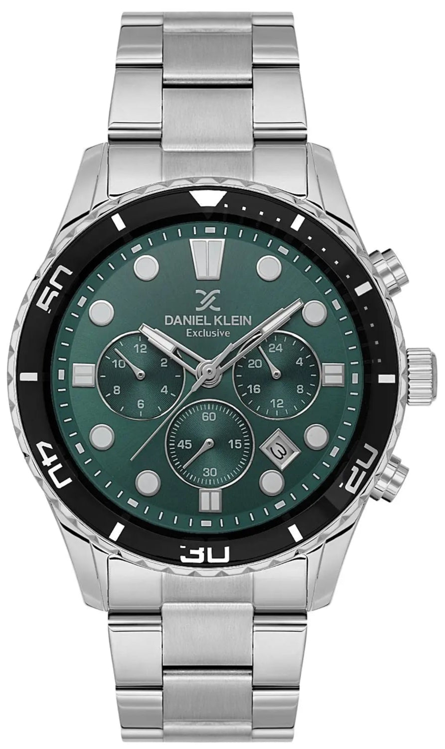 Daniel Klein DK.1.13805-3 Chronograph Silver Stainless Steel Bracelet