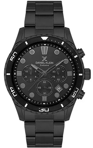 Daniel Klein DK.1.13805-5 Black Stainless Steel Bracelet