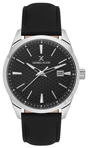 Daniel Klein DK.1.13807-1 Black Leather Strap