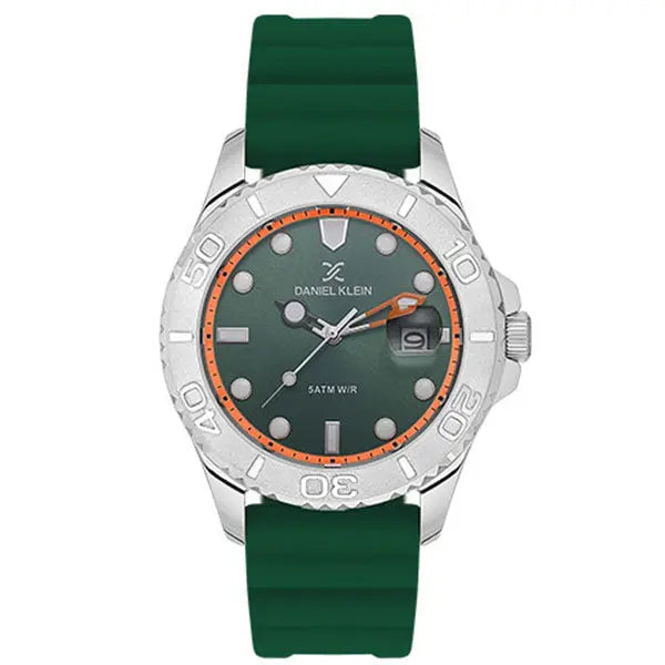 Daniel Klein DK.1.13816-3 Green Silicon Strap