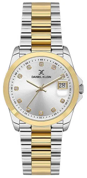 Daniel Klein DK.1.13830-5 Two Tone Stainless Steel Bracelet