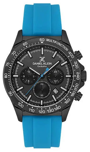 Daniel Klein DK.1.13853-4 Chronograph Blue Silicon Strap