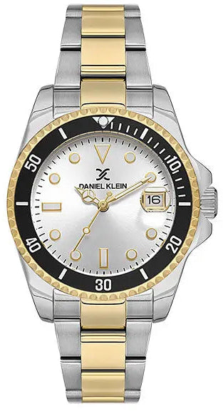 Daniel Klein DK.1.13880-5 Two Tone Stainless Steel Bracelet