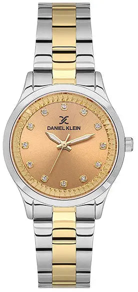 Daniel Klein DK.1.13881-5 Two Tone Stainless Steel Bracelet