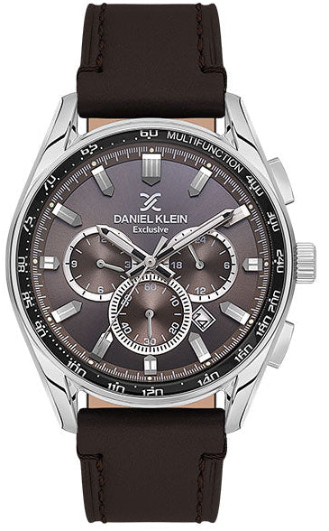 Daniel Klein DK.1.13902-2 Chronograph Black Leather Strap