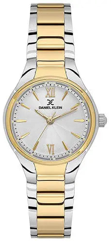 Daniel Klein DK.1.13907-5 Two Tone Stainless Steel Bracelet