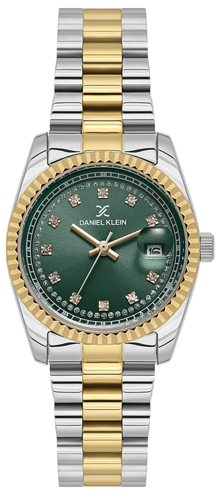 Daniel Klein DK.1.13924-5 Two Tone Stainless Steel Bracelet