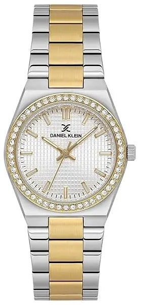 Daniel Klein DK.1.13949-4 Two Tone Stainless Steel Bracelet
