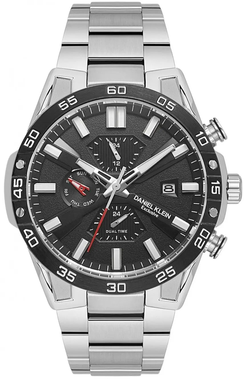 Daniel Klein DK.1.13974-1 Multifunction Stainless Steel Bracelet