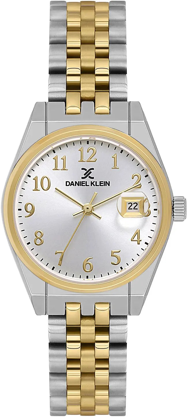 Daniel Klein DK.1.13984-4 Two Tone Stainless Steel Bracelet