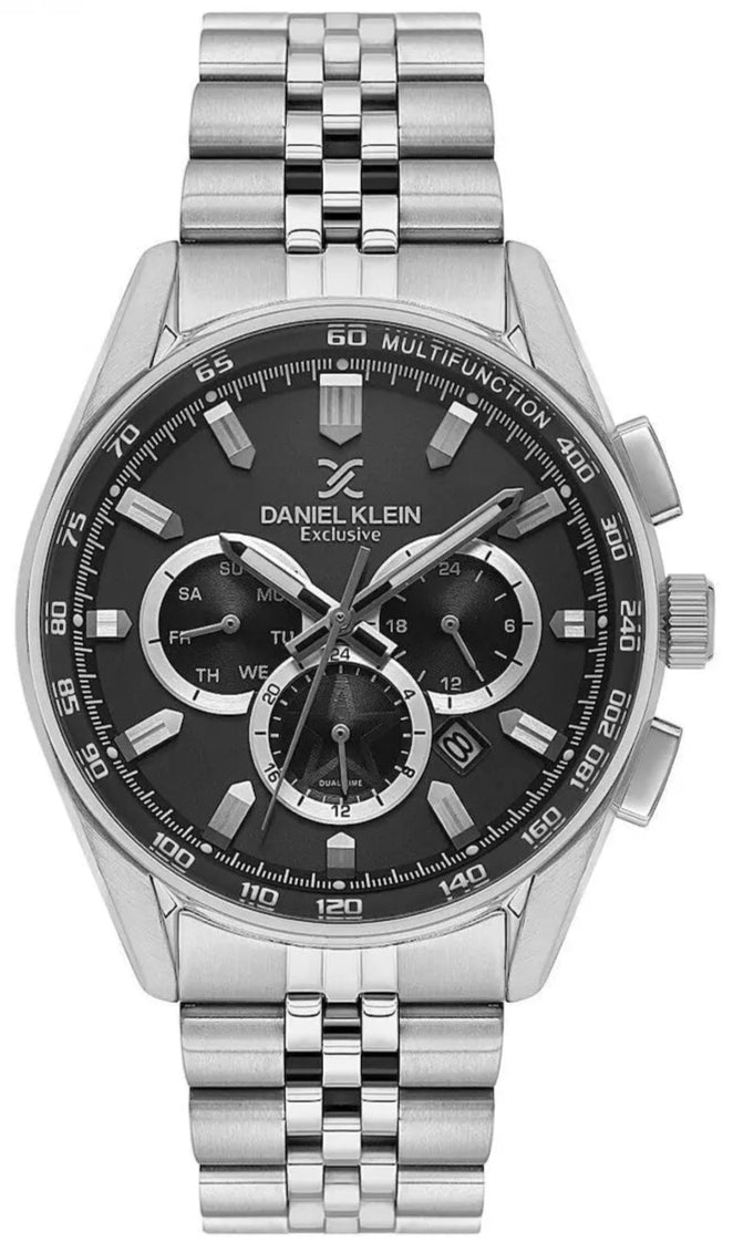 Daniel Klein DK.1.14001-1 Multifunction Stainless Steel Bracelet