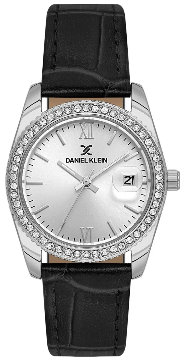 Daniel Klein DK.1.14030-1 Black Leather Strap