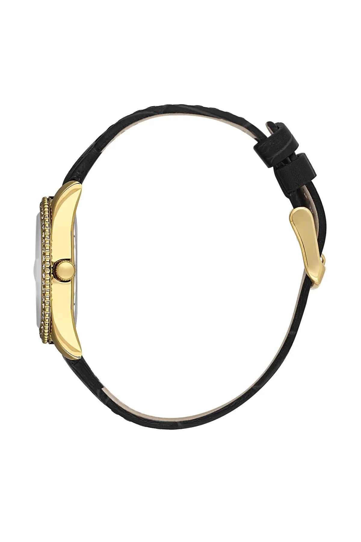 Daniel Klein DK.1.14030-2 Black Leather Strap