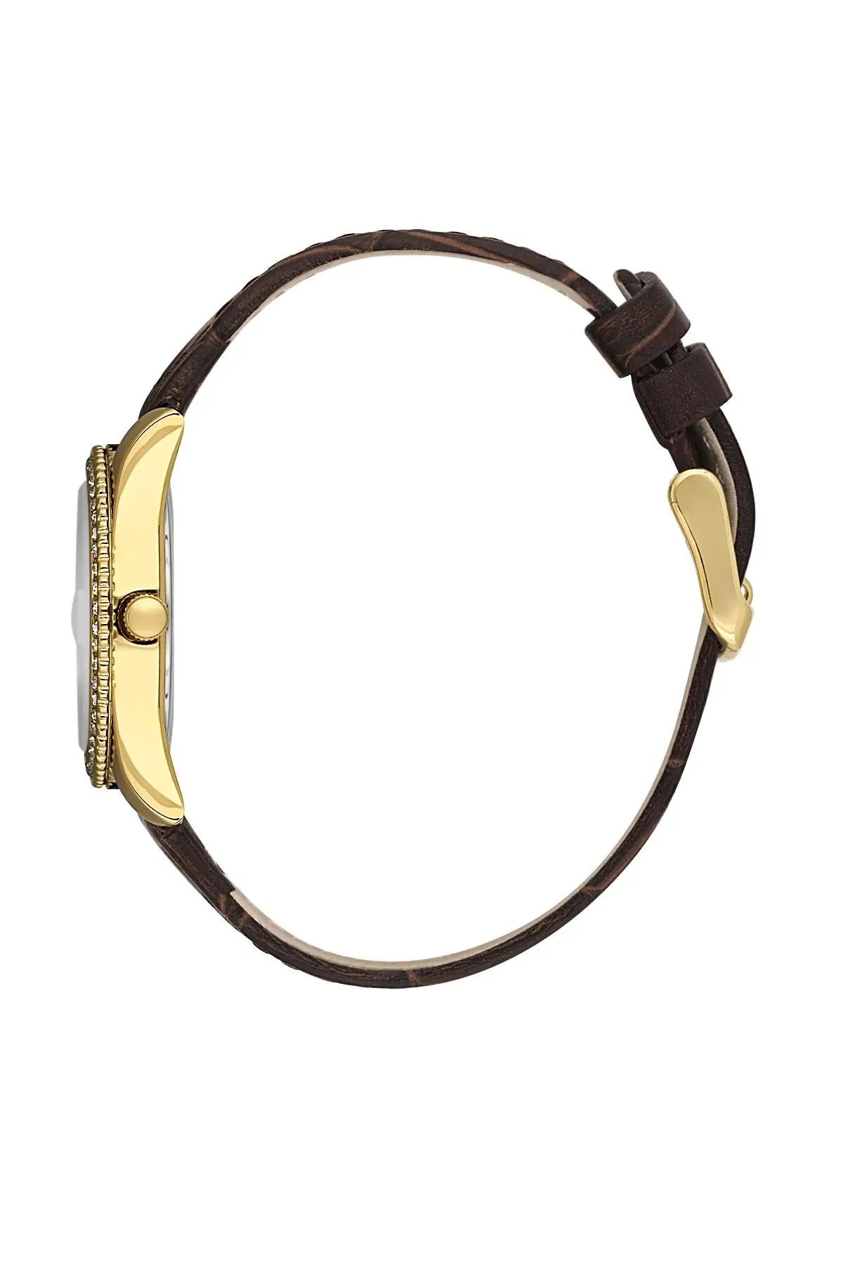 Daniel Klein DK.1.14030-3 Brown Leather Strap