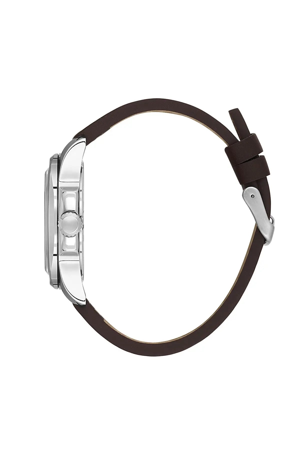 Daniel Klein DK.1.14078-3 Brown Leather Strap