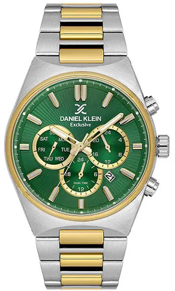 Daniel Klein DK.1.14210-5 Two Tone Stainless Steel Bracelet