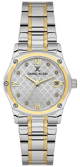 Daniel Klein DK.1.14271-3 Two Tone Stainless Steel Bracelet