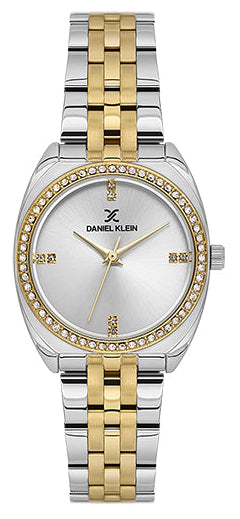 Daniel Klein DK.1.14378-3 Two Tone Stainless Steel Bracelet