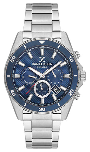 Daniel Klein DK.1.14408-2 Silver Stainless Steel Bracelet