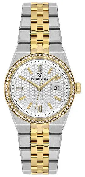 Daniel Klein DK.6.14717-3 Two Tone Stainless Steel Bracelet