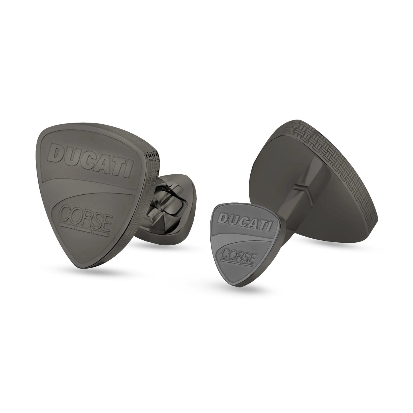 Ducati DTAGC2137501 Scudetto Μανικετόκουμπα από Μαύρο Ατσάλι
