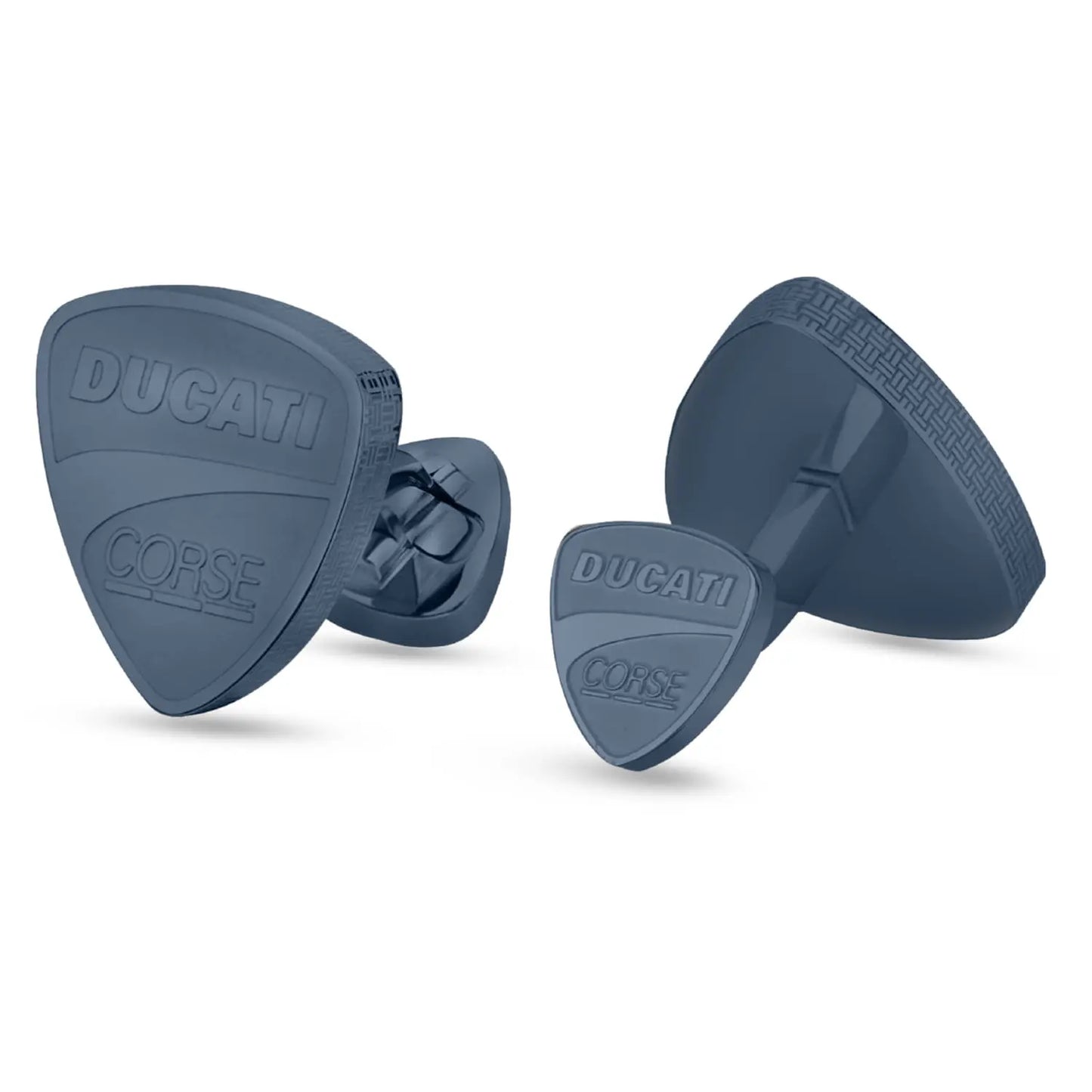 Ducati DTAGC2137503 Scudetto Μανικετόκουμπα από Μπλε Ατσάλι