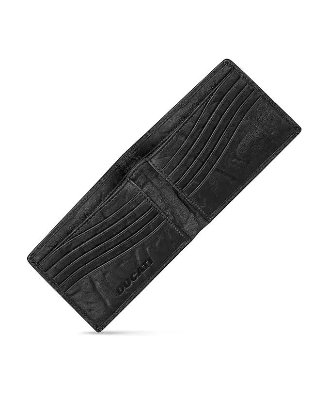 Ducati DTLGW2201501 Matteo Μαύρο Δερμάτινο Πορτοφόλι