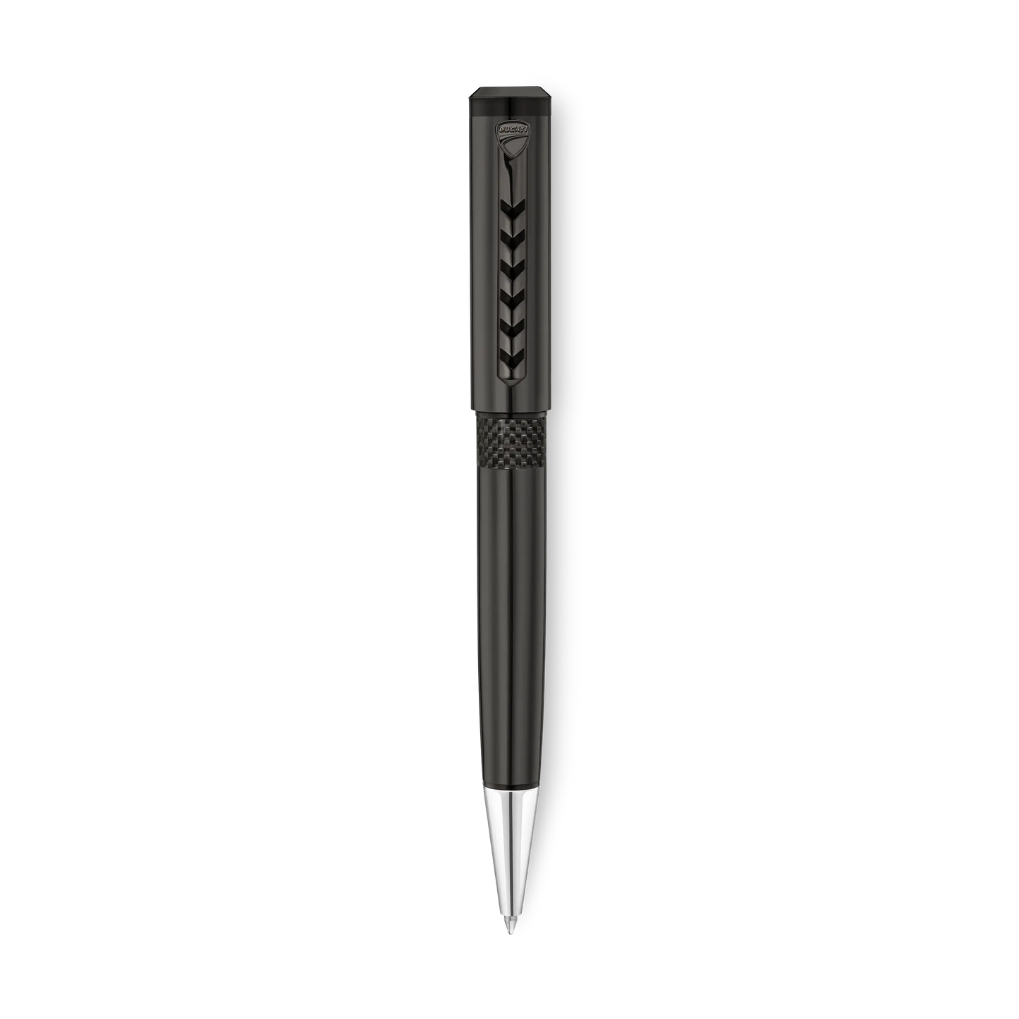 HUGO BOSS HSW7444B Essential Matte Chrome Ballpoint Pen