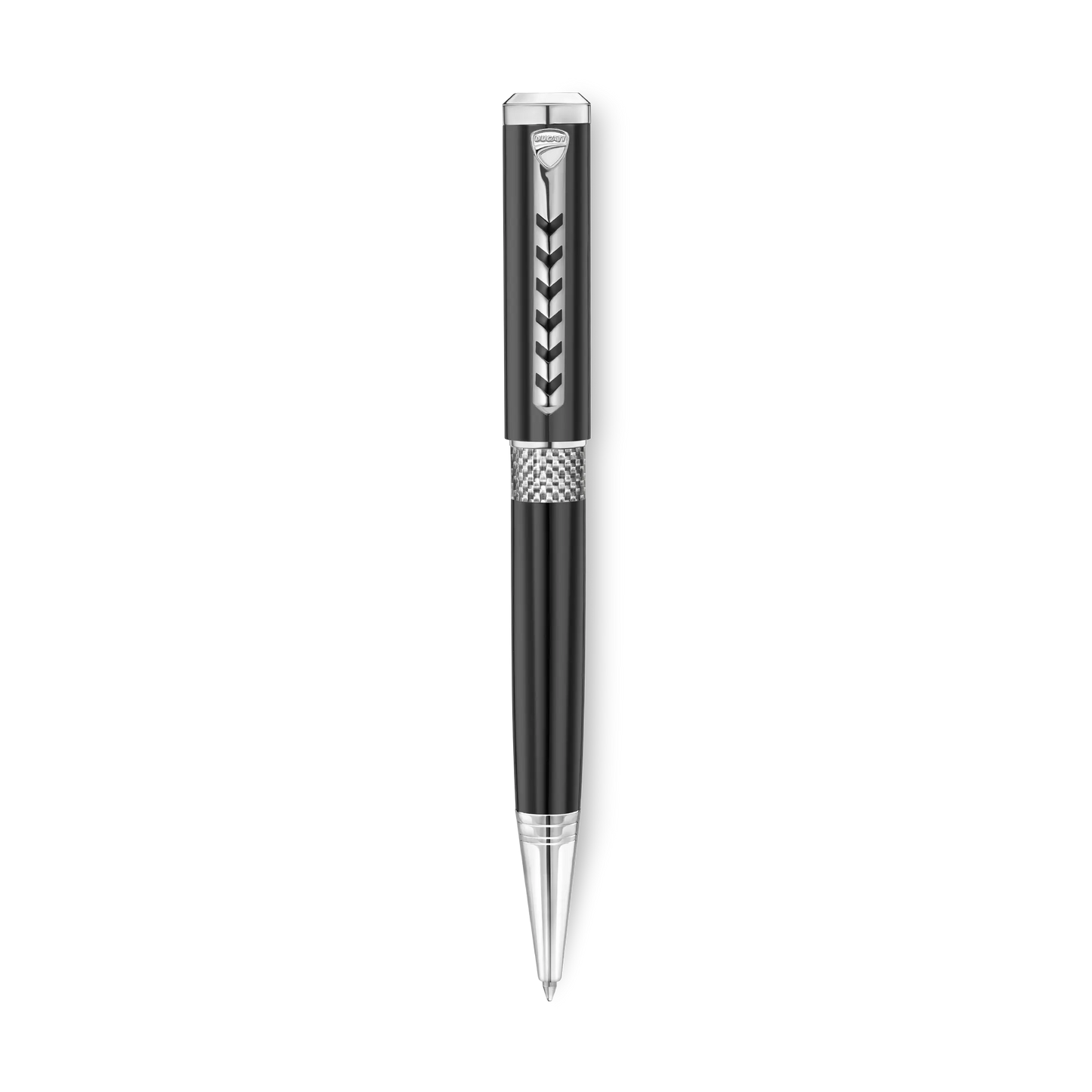 HUGO BOSS HSW7444B Essential Matte Chrome Ballpoint Pen