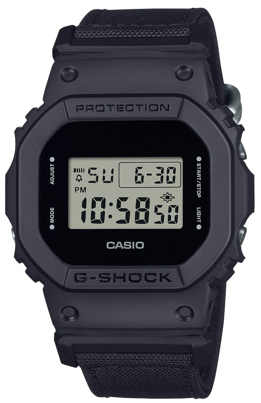 Casio DW-5600BCE-1ER G-Shock Black Cordura Strap