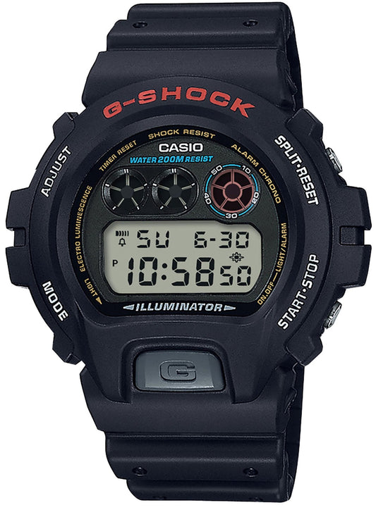 Casio DW-6900U-1ER G-Shock Black Rubber Strap