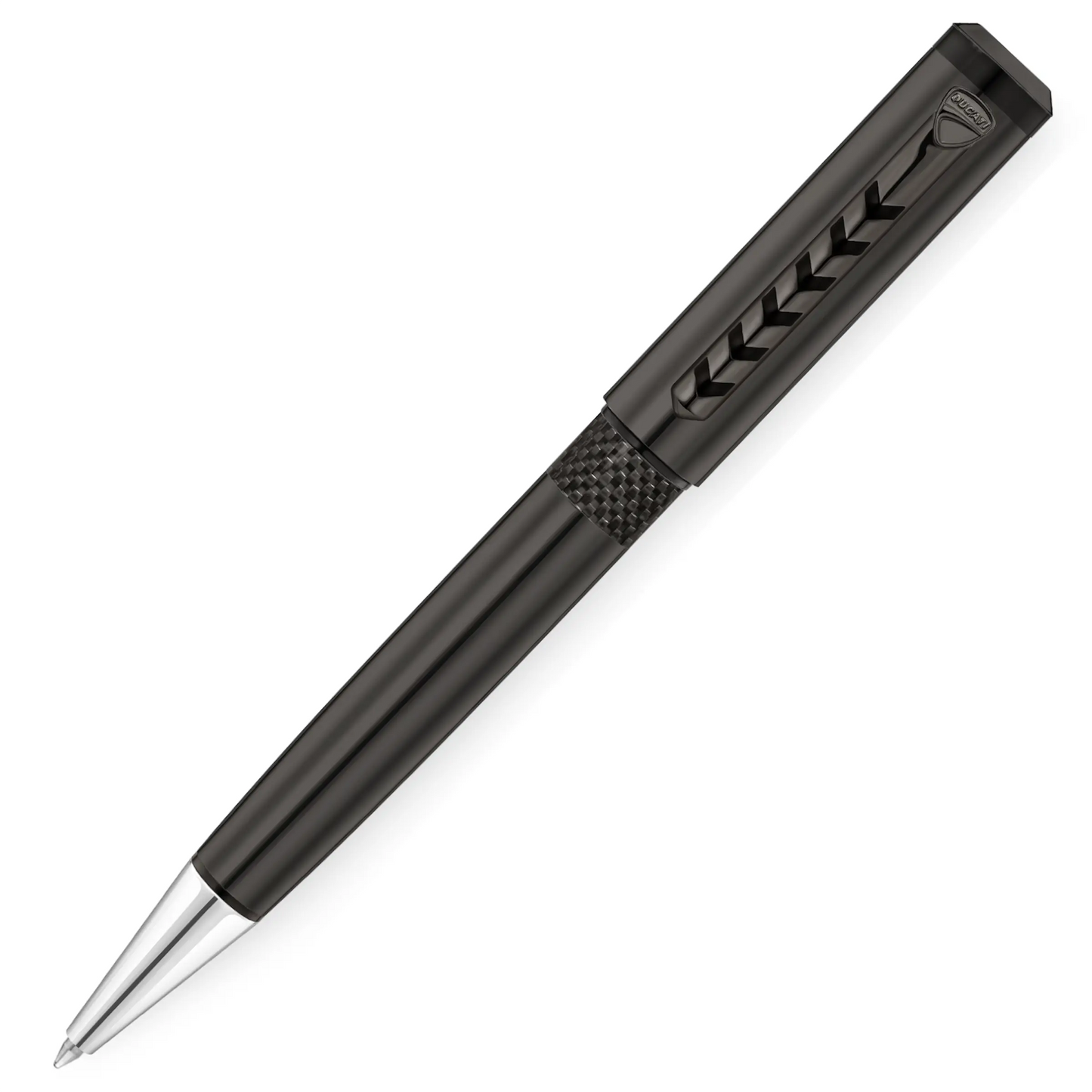HUGO BOSS HSW7444B Essential Matte Chrome Ballpoint Pen