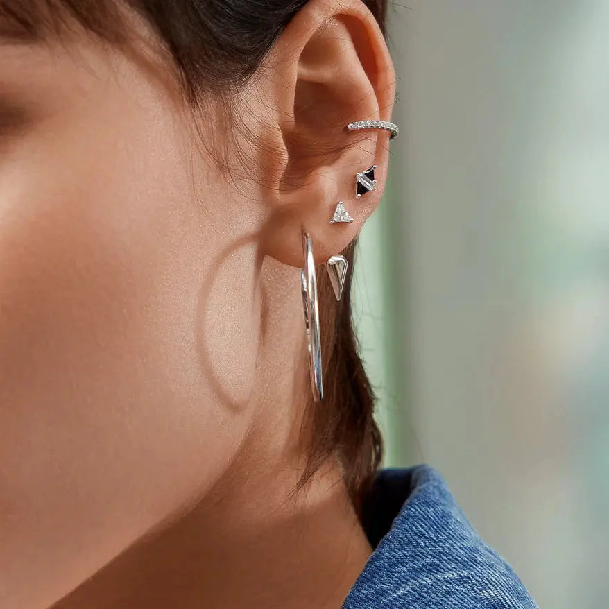 SC036-3M Butterfly Earrings in Gold Plated Silver