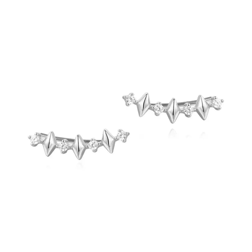 SC036-3M Butterfly Earrings in Gold Plated Silver