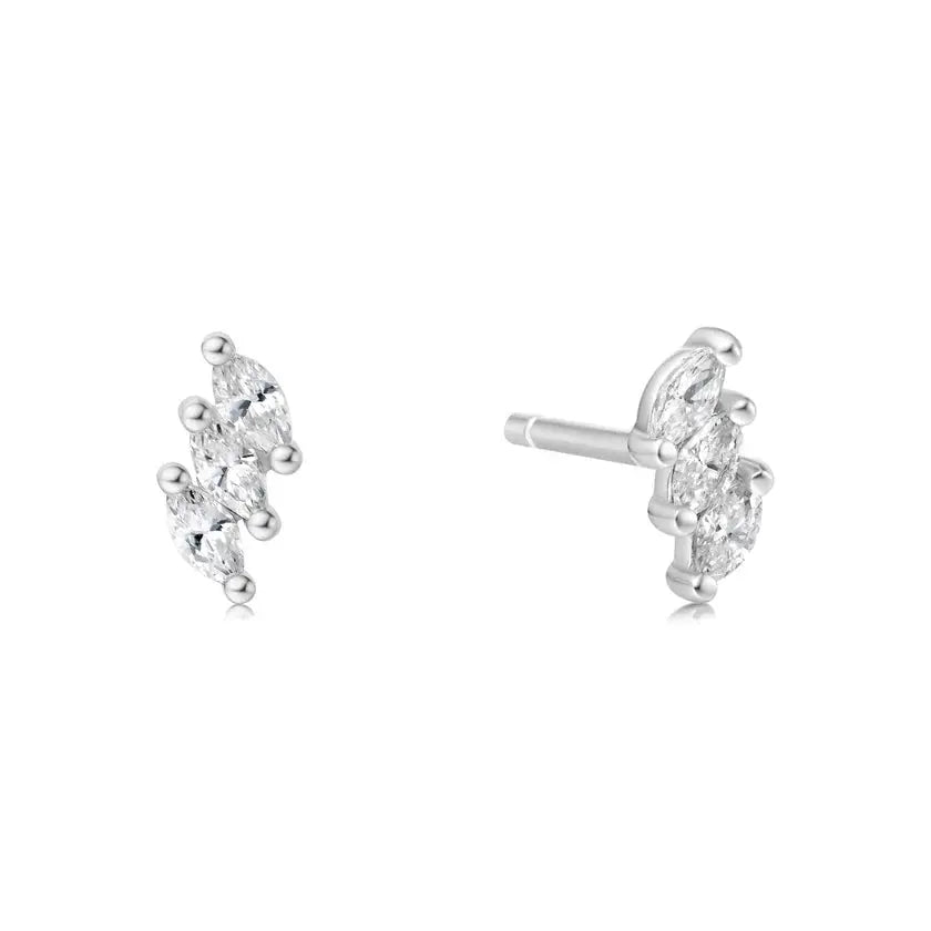 SC036-3M Butterfly Earrings in Gold Plated Silver