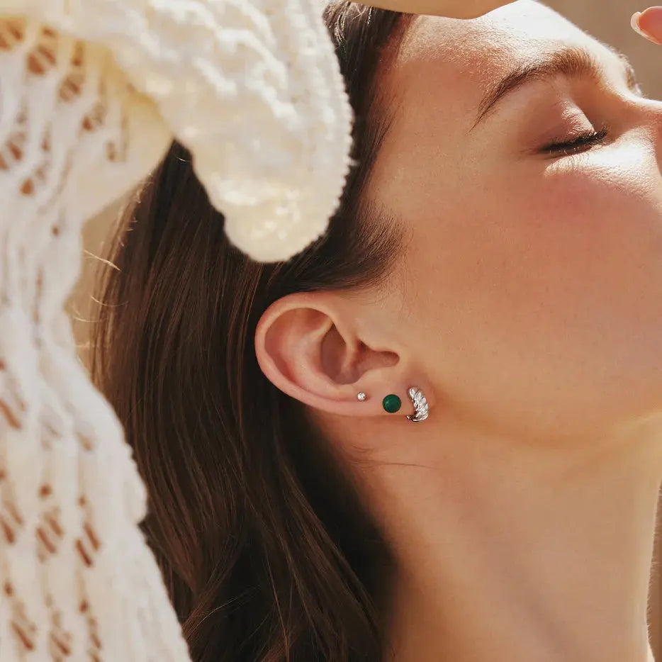 SC036-3M Butterfly Earrings in Gold Plated Silver