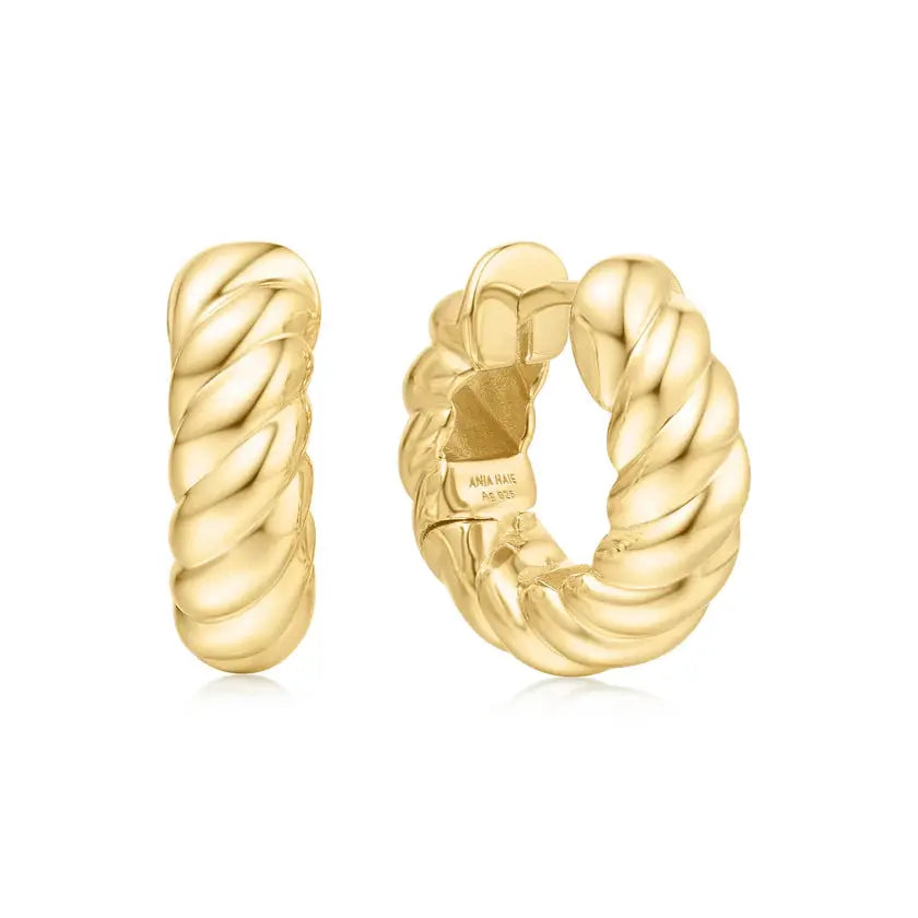 SC036-3M Butterfly Earrings in Gold Plated Silver