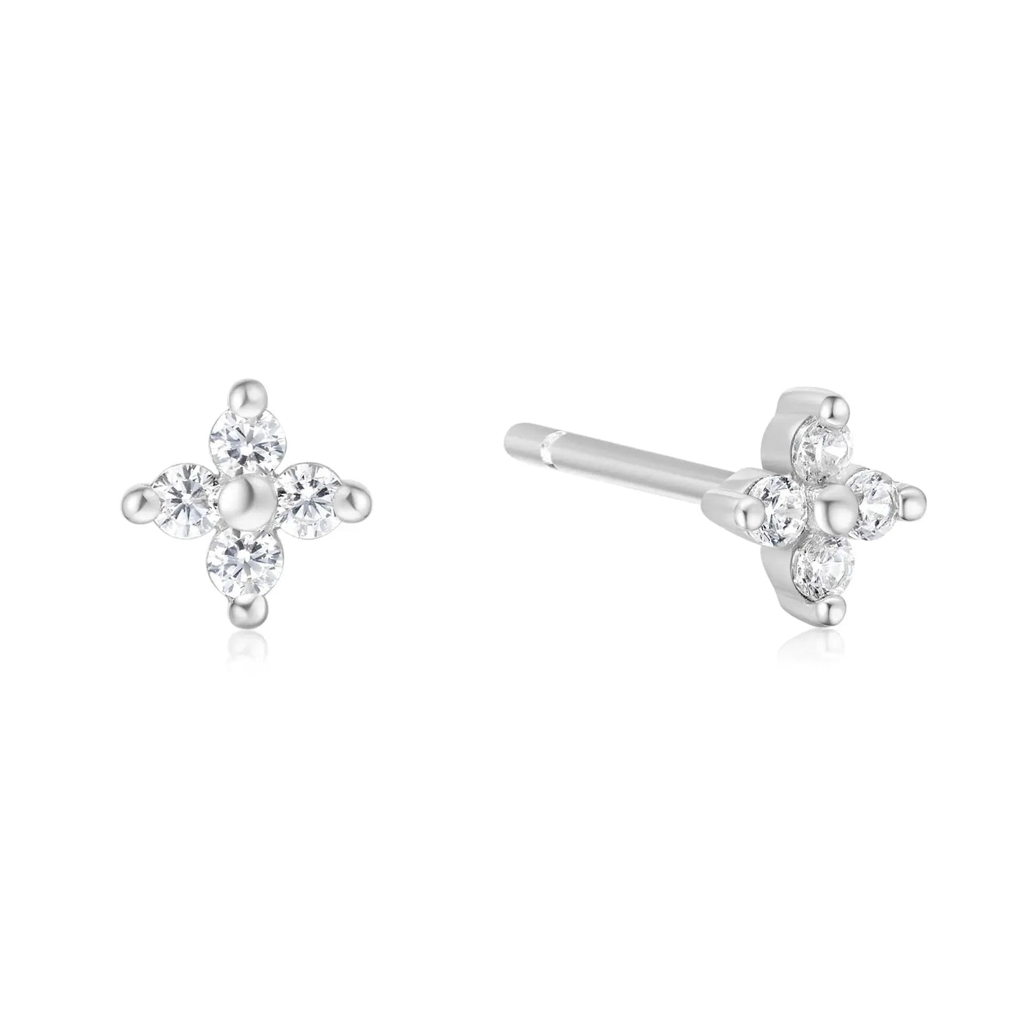 SC036-3M Butterfly Earrings in Gold Plated Silver
