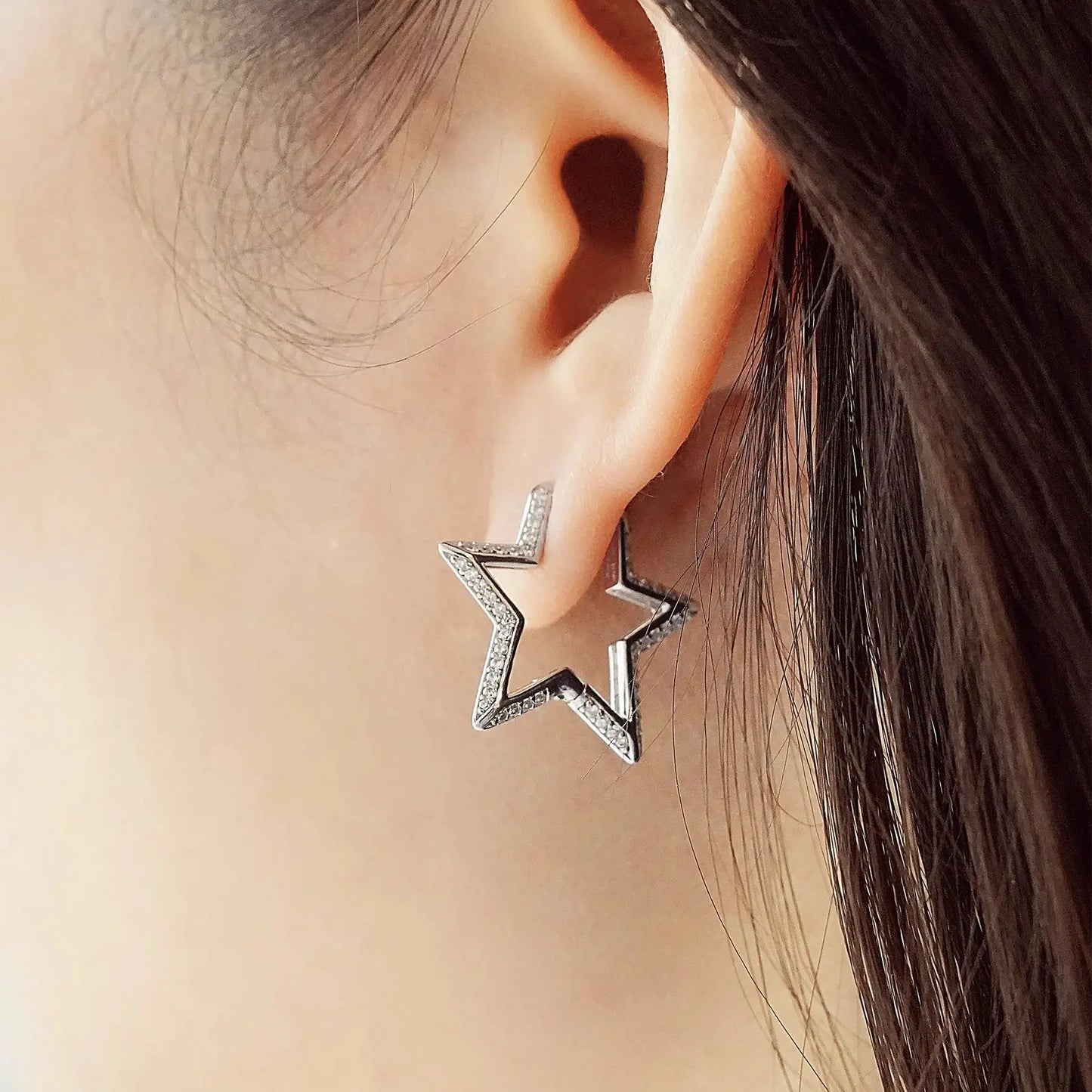 SC036-3M Butterfly Earrings in Gold Plated Silver