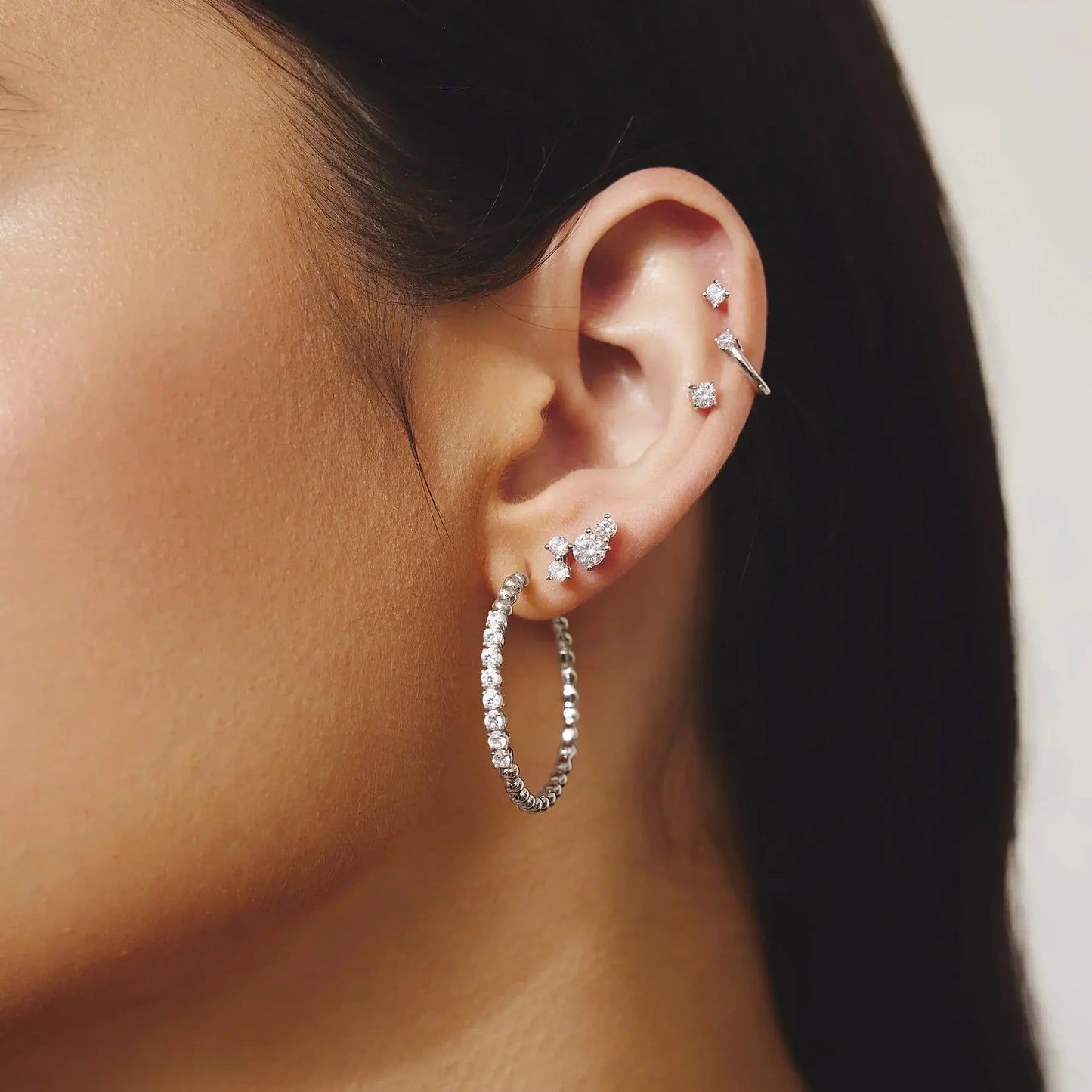 SC036-3M Butterfly Earrings in Gold Plated Silver